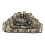 Legowisko dla psa wodoodporne ze spodem antypoślizgowym z bokami moro