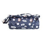 Mata Wielofunkcyjna dla psa piknikowa granatowa dwustronna 