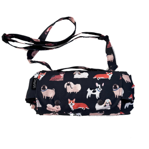 Mata Wielofunkcyjna wodoodporna dla psa piknikowa - wzory pieski