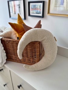 Zabawka dla psa/Poduszka dla psa księżyc boucle ecru